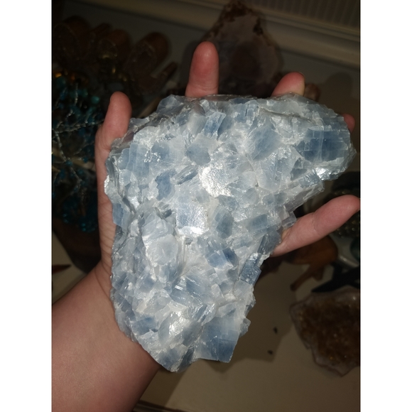 Blue Crystal Calcite - Picture 3 of 8